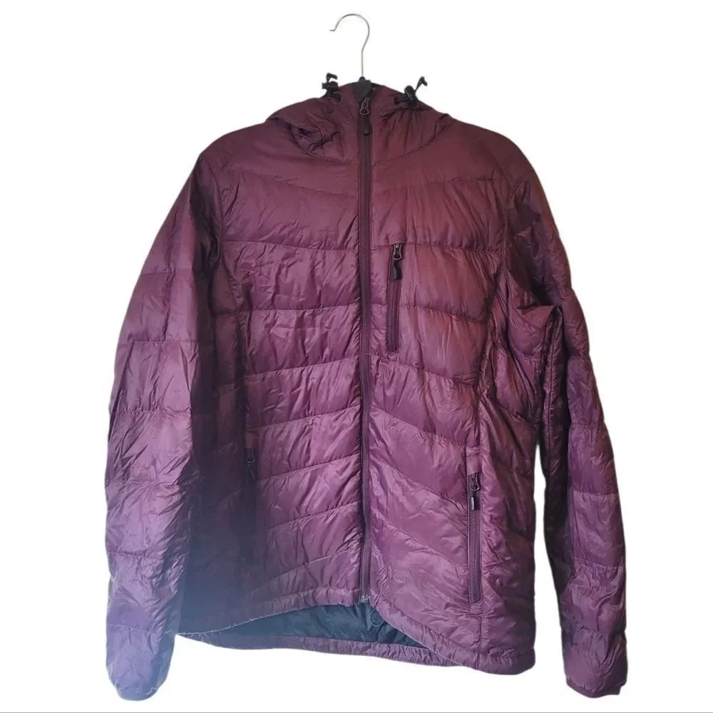 Oakley Women's Maroon Down Puffer Jacket Size XL